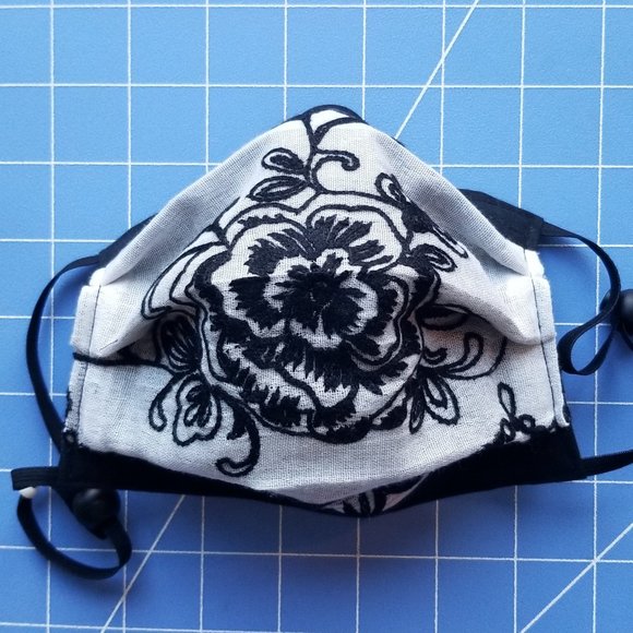 Embroidered Face Mask